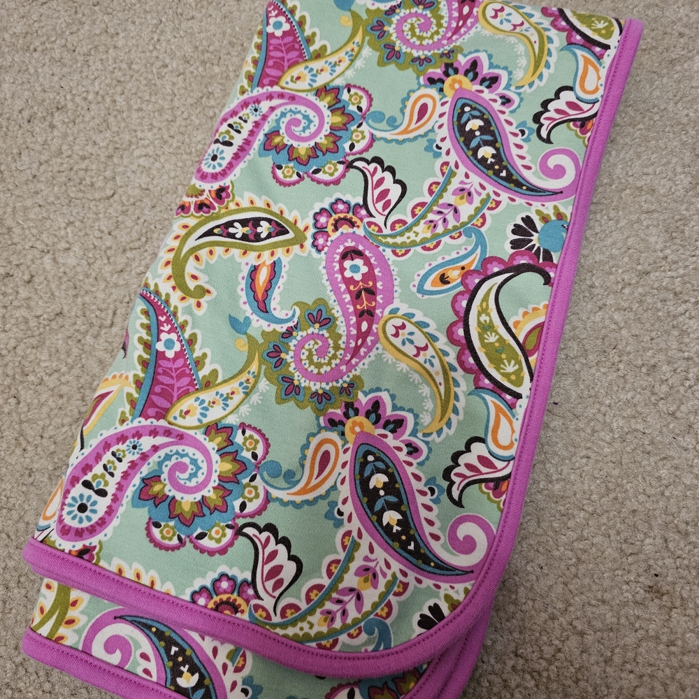 Vera Bradley Paisley Kids Blanket - Multicolor